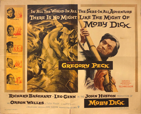 moby dick 1956 display sheet